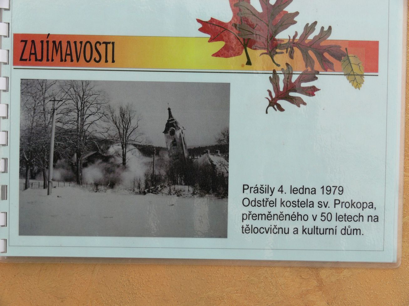 Fotka z jídelního lístku